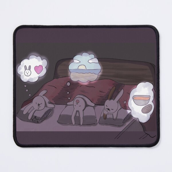 Item preview, Dreamy night with bunnies designed and sold by MarcXang.