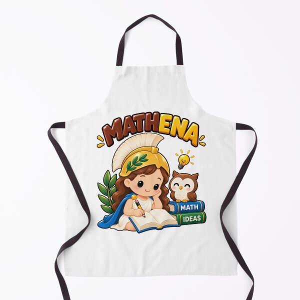 Item preview, Athena Mathena Greek Mythology Math Pun designed and sold by PUNserious.