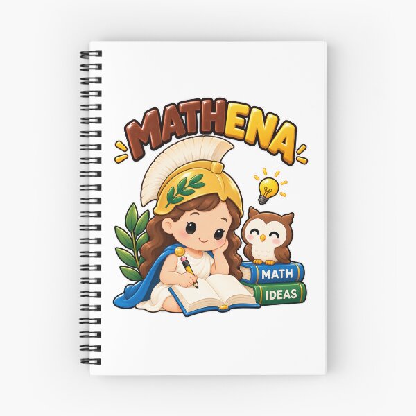 Item preview, Athena Mathena Greek Mythology Math Pun designed and sold by Enoch-creator.