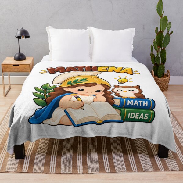 Item preview, Athena Mathena Greek Mythology Math Pun designed and sold by Enoch-creator.