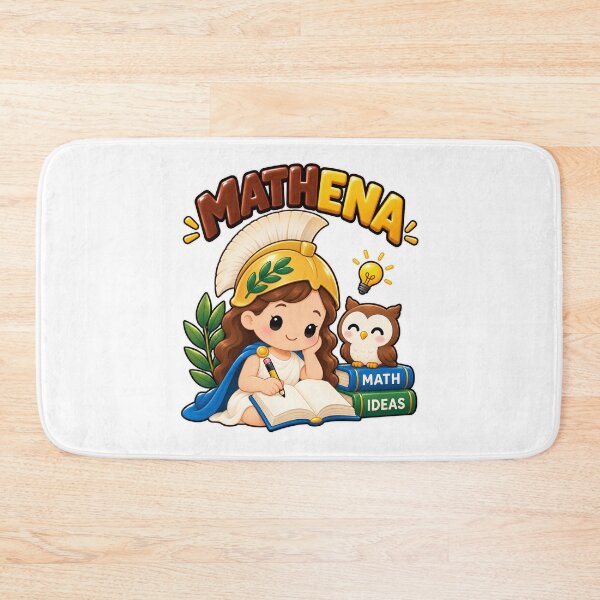 Item preview, Athena Mathena Greek Mythology Math Pun designed and sold by Enoch-creator.