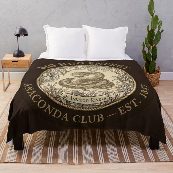 Item preview, Big Hug Energy Anaconda Club Amazon Humor Badge designed and sold by CalmCapy Co.