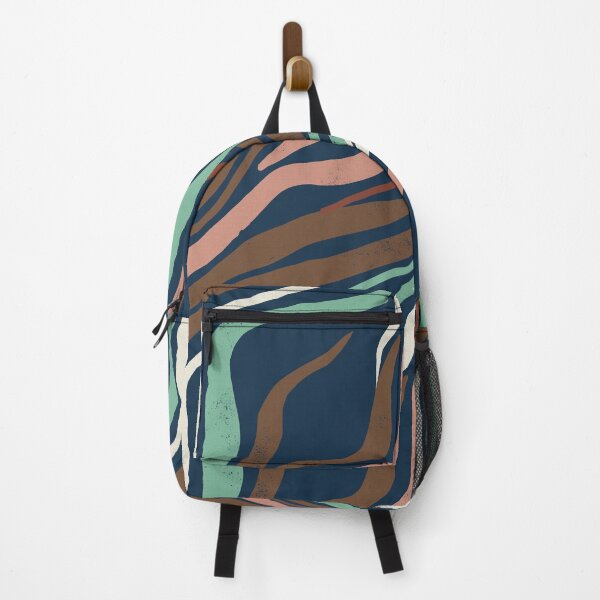 Item preview, Organic Waves and Abstract Lines in Cosmic Blue designed and sold by Pattique.
