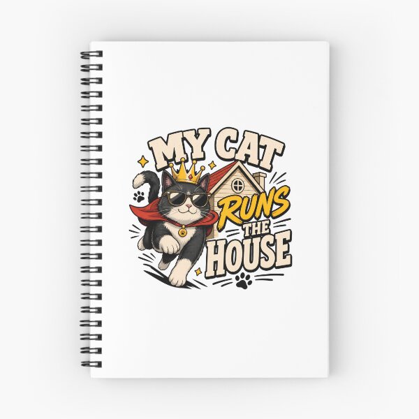 Item preview, My Cat Runs The House Cool Cat King Lounging Armchair designed and sold by OlyvieArt.