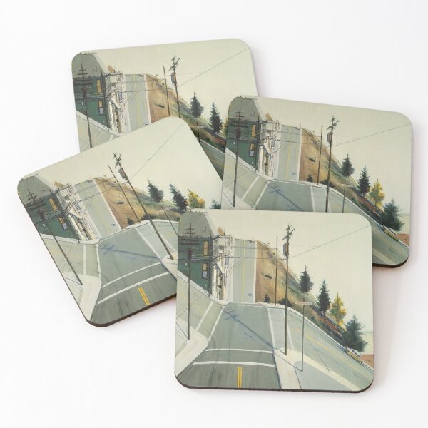 Item preview, 24th Street Intersection   1977 by Wayne Thiebaud - wayne thiebaud gallery designed and sold by namikikkik.