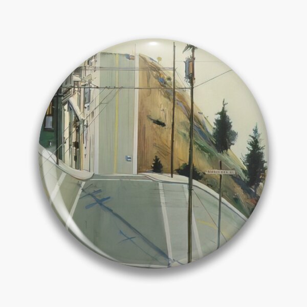 Item preview, 24th Street Intersection   1977 by Wayne Thiebaud - wayne thiebaud gallery designed and sold by namikikkik.