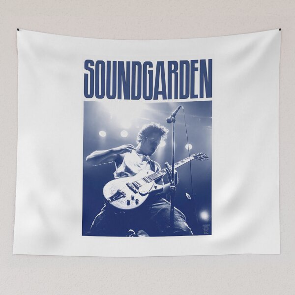 Item preview, legendary guitarist soundgarden tribute art – vintage grunge rock limited edition designed and sold by JamieLynnCox.