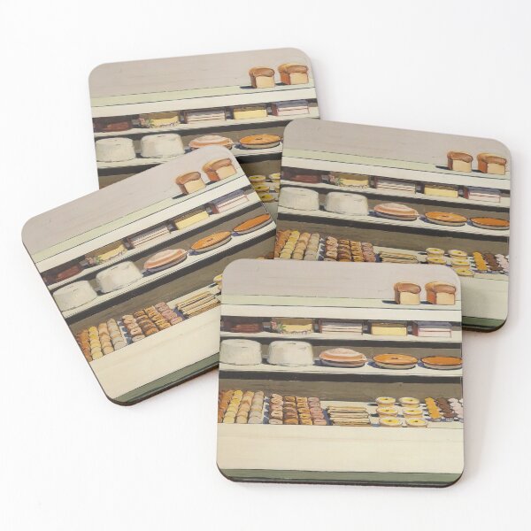 Item preview, Bakery Counter   1962 by Wayne Thiebaud - wayne thiebaud gallery designed and sold by namikikkik.