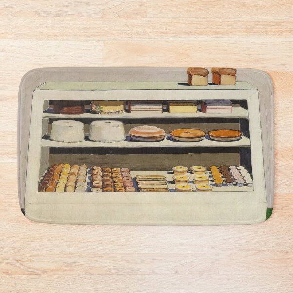 Item preview, Bakery Counter   1962 by Wayne Thiebaud - wayne thiebaud gallery designed and sold by namikikkik.