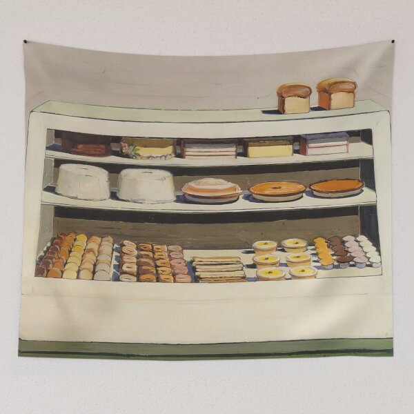 Item preview, Bakery Counter   1962 by Wayne Thiebaud - wayne thiebaud gallery designed and sold by namikikkik.