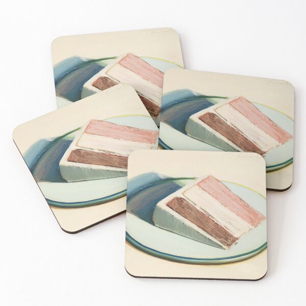 Item preview, Cake Slice   1979 by Wayne Thiebaud - wayne thiebaud gallery designed and sold by namikikkik.
