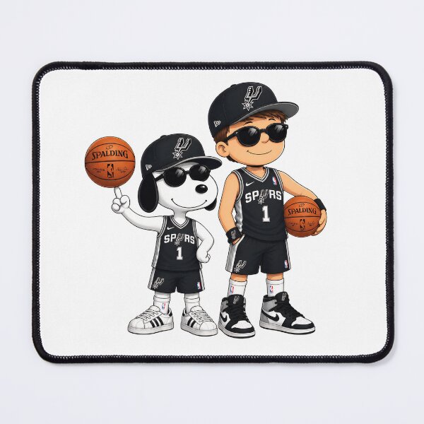 Item preview, Snoopy & Boy Spurssss Basketball  designed and sold by ew7987049.