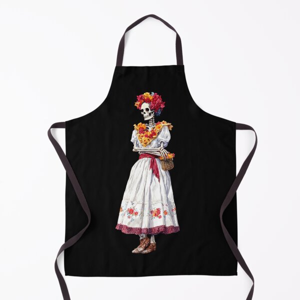 Aperçu de l'œuvre La Catrina Mexican Calavera créée et vendue par Instant Printing.
