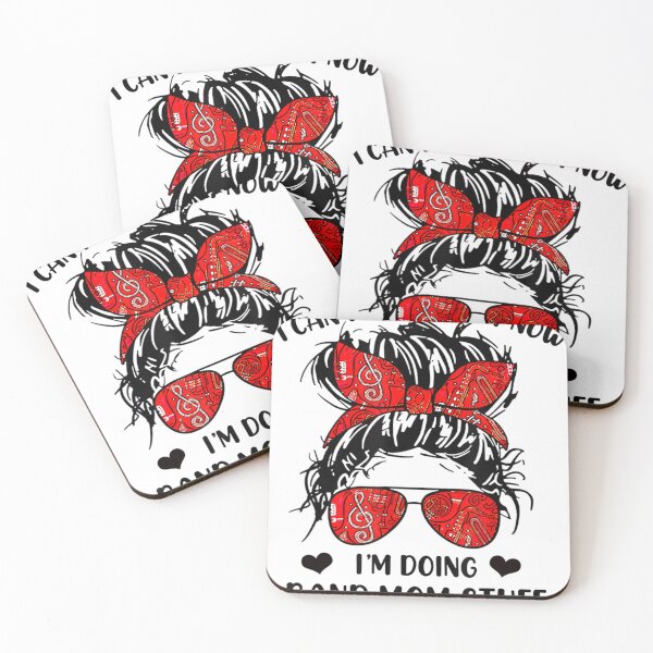 Item preview, Band Mom Messy Bun Hair I'm Doing Band Mom Stuff Mother Day designed and sold by Strayplaym.