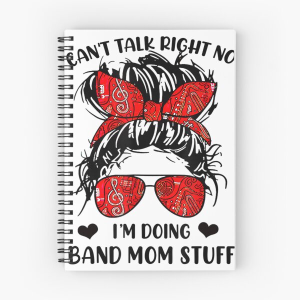 Item preview, Band Mom Messy Bun Hair I'm Doing Band Mom Stuff Mother Day designed and sold by Strayplaym.