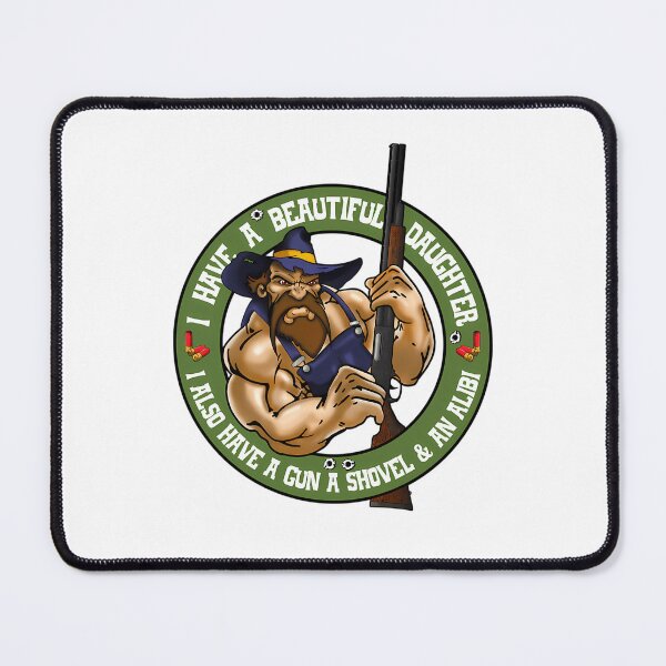 Item preview, Protective Father Rifle Circular Emblem designed and sold by MartineMigne.