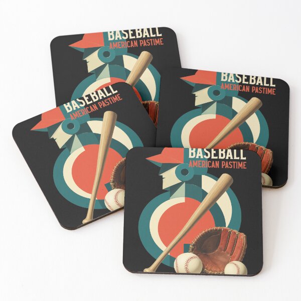 Item preview, Geometric Baseball Player Abstract Vintage Art designed and sold by CHLOHNSON.
