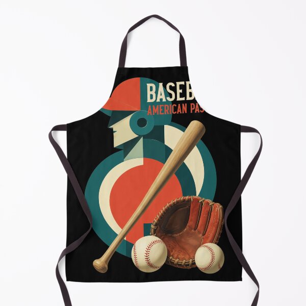 Item preview, Geometric Baseball Player Abstract Vintage Art designed and sold by CHLOHNSON.
