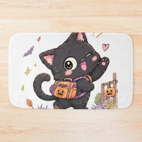 Item preview, Halloween Kitty Back to School designed and sold by MOONVEIL ATELIER.