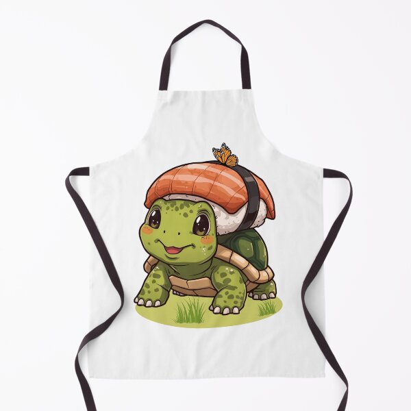 Item preview, Cute Kawaii Sushi Turtle designed and sold by yuki-hana.