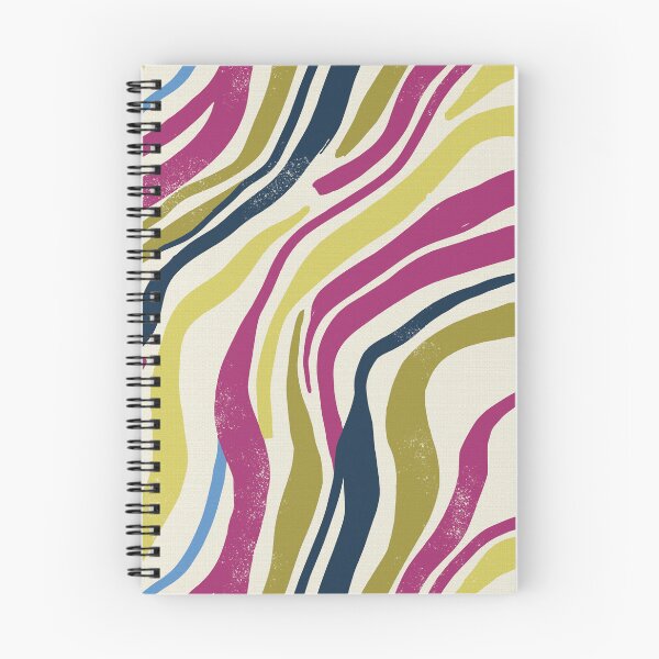 Item preview, Organic Waves and Abstract Lines in Vibrant Tones designed and sold by Pattique.