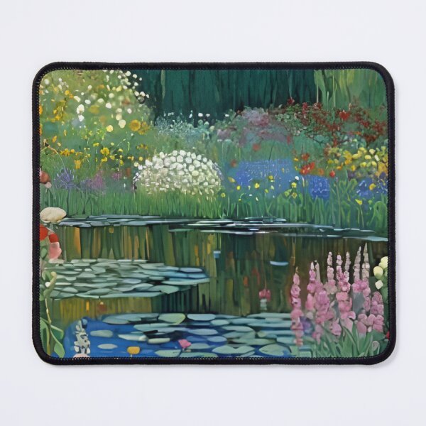 Item preview, Gustav Klimt Flower Garden Vivid Seamless Flowers Vintage Floral Patterns Digital Art Illustration designed and sold by Matt_Smith.
