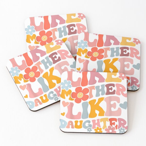 Item preview, Like Mother Like Daughter Funny Mother's Day Groovy Mama designed and sold by Foroirebouti.