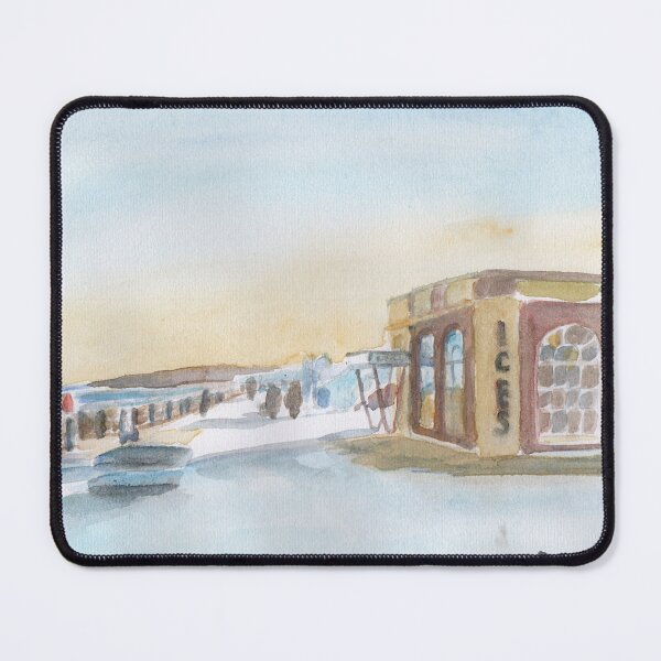 Item preview, The Lower Prom in the snow at Whitley Bay designed and sold by artymarshy.