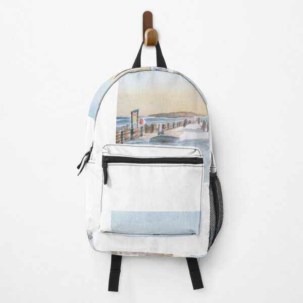 Item preview, The Lower Prom in the snow at Whitley Bay designed and sold by artymarshy.