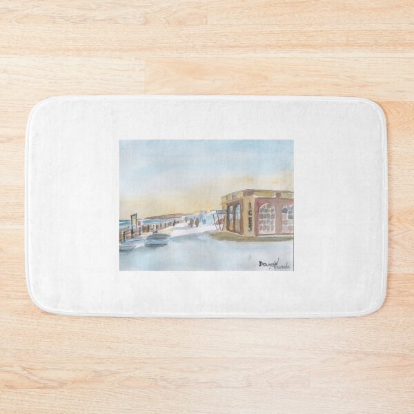 Item preview, The Lower Prom in the snow at Whitley Bay designed and sold by artymarshy.