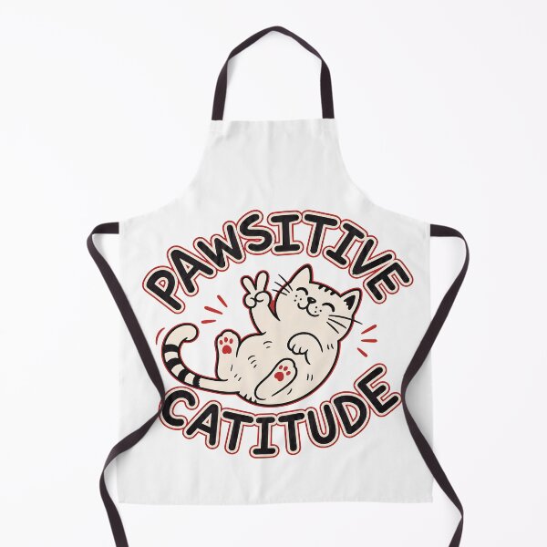 Item preview, Pawsitive Cattitude Cat Thumbs Up Wink Funny designed and sold by OlyvieArt.