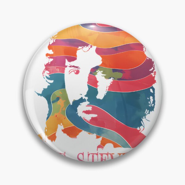 Item preview, Cat Stevens Inspired Psychedelic Folk Art Dream Design designed and sold by Yobconcept.