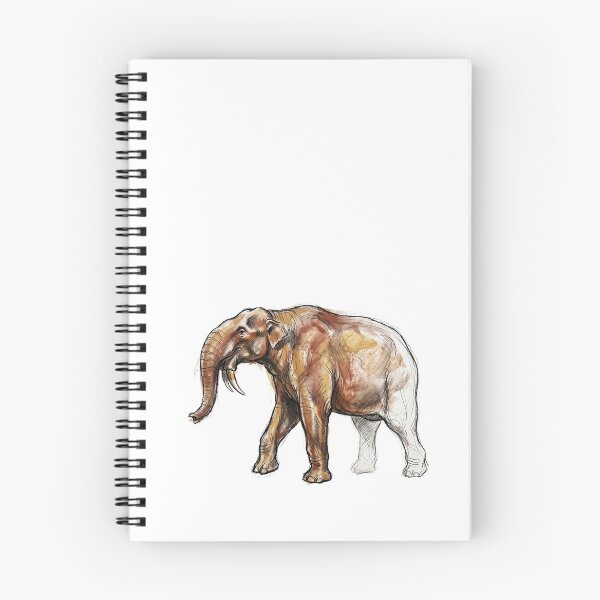 Item preview, Deinotherium Giganteum Illustration: Prehistoric Downward-Tusked Elephant Art Print designed and sold by FreiherrPK.