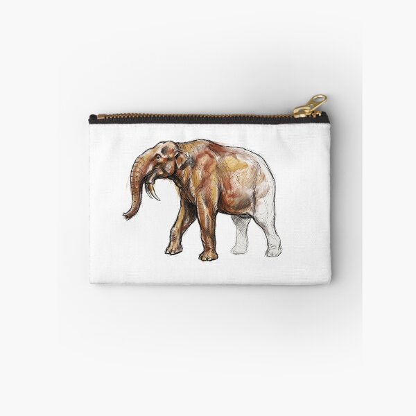 Item preview, Deinotherium Giganteum Illustration: Prehistoric Downward-Tusked Elephant Art Print designed and sold by FreiherrPK.