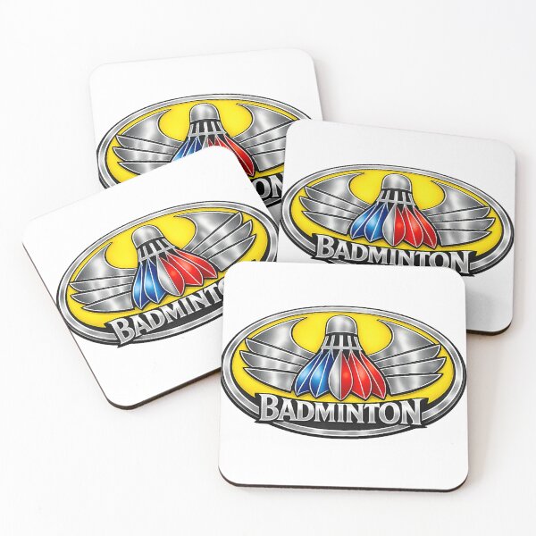 Item preview, “Badminton Wings – Dynamic Shuttlecock Emblem” designed and sold by simplehcity.