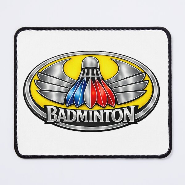 Item preview, “Badminton Wings – Dynamic Shuttlecock Emblem” designed and sold by simplehcity.