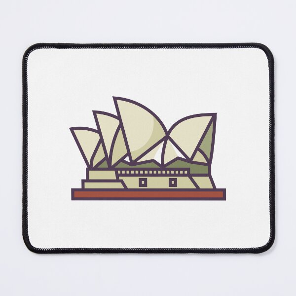 Item preview, Sydney Opera House Australian Travel Landmark Souvenir designed and sold by Star3NowForMe.