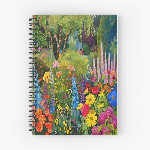 Item preview, Gustav Klimt Flower Garden Vivid Seamless Flowers Vintage Floral Patterns Digital Art Illustration designed and sold by Matt_Smith.