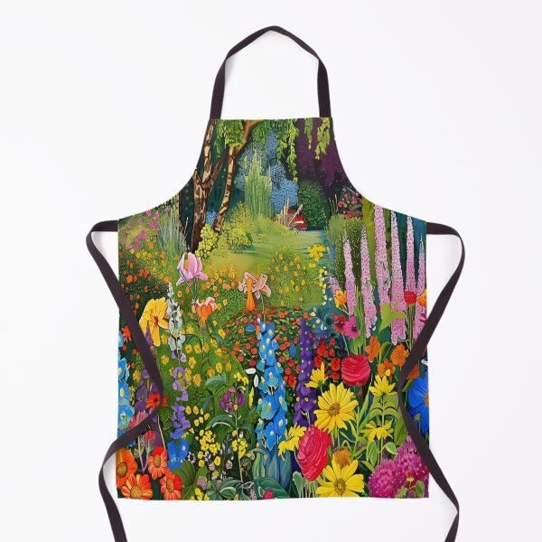 Item preview, Gustav Klimt Flower Garden Vivid Seamless Flowers Vintage Floral Patterns Digital Art Illustration designed and sold by Matt_Smith.