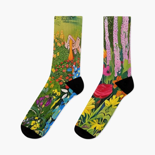 Item preview, Gustav Klimt Flower Garden Vivid Seamless Flowers Vintage Floral Patterns Digital Art Illustration designed and sold by Matt_Smith.