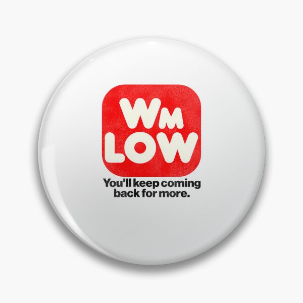 Item preview, Wm Low Supermarket Retro Defunct Store designed and sold by AmandaMasten.