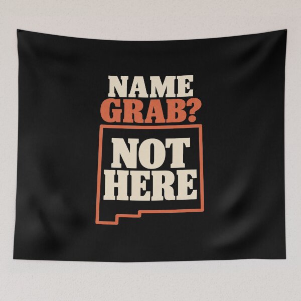 Item preview, New Mexico Political Protest State Name Design designed and sold by Meandmyshop.