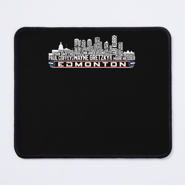 Item preview, Edmonton Hockey Team All Time Legends Edmonton City Skyline  designed and sold by saigeermia.
