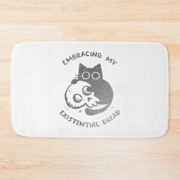 Item preview, Embracing My Existential Dread Dark Humor Philosophy Artwork designed and sold by Yobconcept.