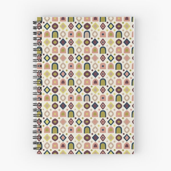 Item preview, Retro Geometric Shapes and Mystic Stars in Cream designed and sold by Pattique.