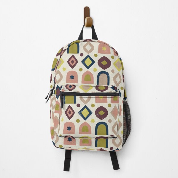Item preview, Retro Geometric Shapes and Mystic Stars in Cream designed and sold by Pattique.