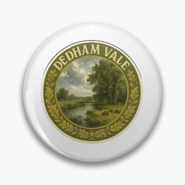 Item preview, Dedham Vale Countryside Sticker designed and sold by Imaginarium of Chaos falcon88 .