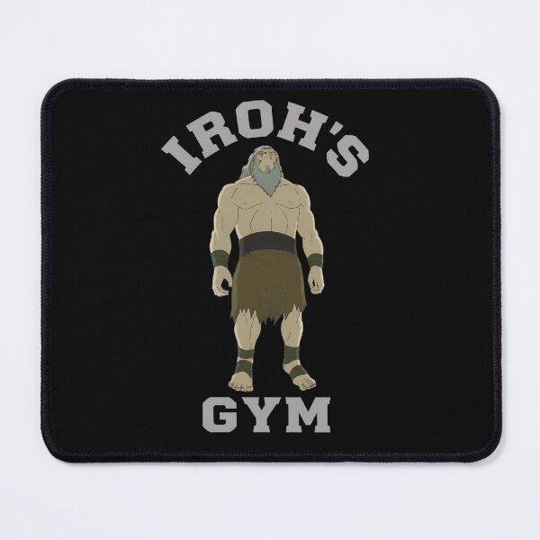 Item preview, Iroh's Gym Muscular Animated Character Fitness Motivation designed and sold by HermanNeal.