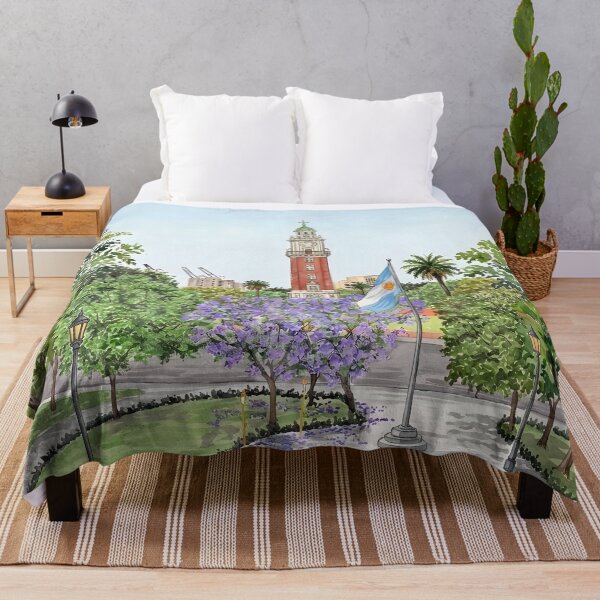 Item preview, Buenos Aires Retiro Watercolor Travel Art designed and sold by POSTERIOCREW.