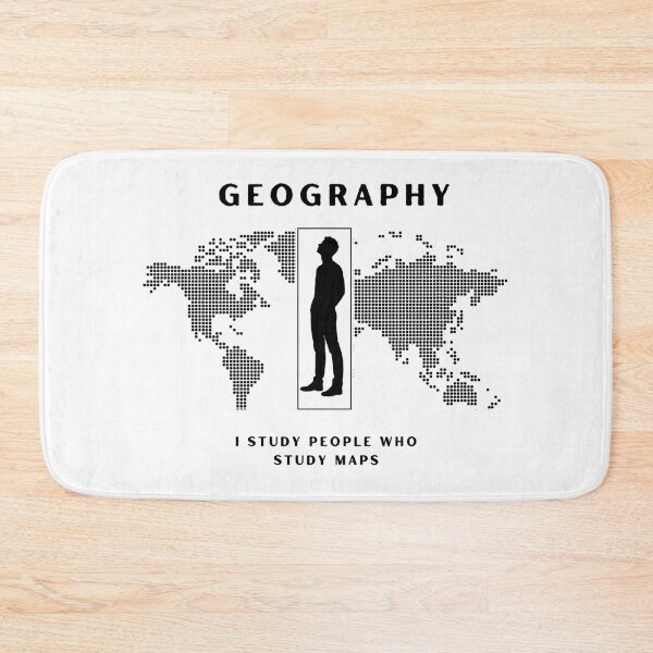 Item preview, Human Geography- I Study People Who Study Maps designed and sold by CKM-style.